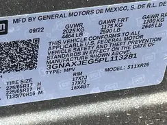 3GNAXJEG5PL113281 2023 CHEVROLET EQUINOX