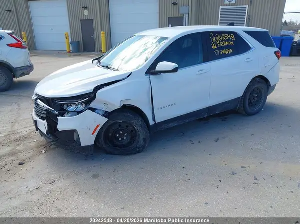 3GNAXKEV3NL240290 2022 CHEVROLET EQUINOX - Image 2