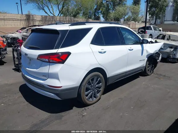 2024 CHEVROLET EQUINOX IAAI lot 45915524 auction photo 4