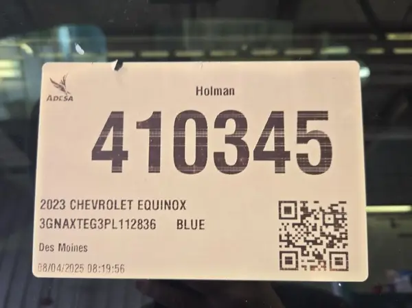 3GNAXTEG3PL112836 2023 CHEVROLET EQUINOX - Image 2