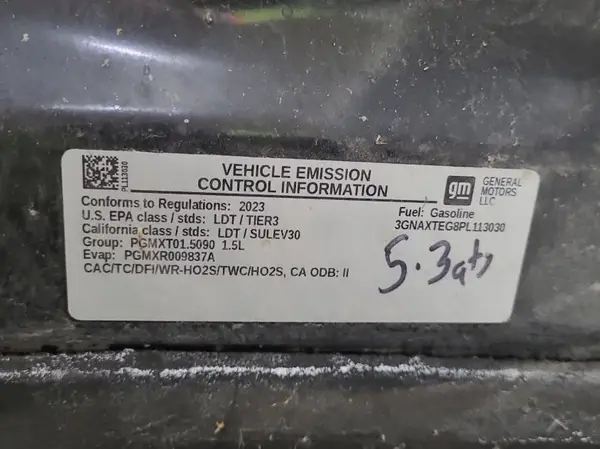 3GNAXTEG8PL113030 2023 CHEVROLET EQUINOX - Image 1