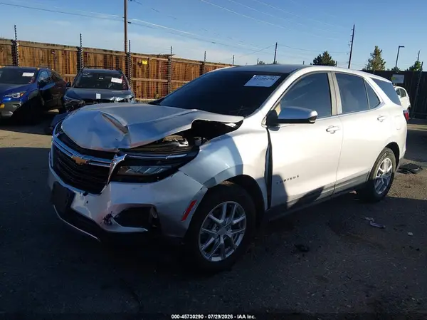 3GNAXTEV3NL137537 2022 CHEVROLET EQUINOX - Image 2