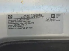 3GNAXTEV8NL143494 2022 CHEVROLET EQUINOX