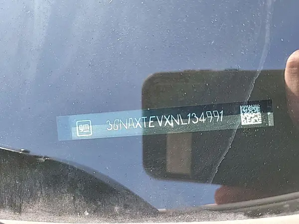3GNAXTEVXNL134991 2022 CHEVROLET EQUINOX - Image 1