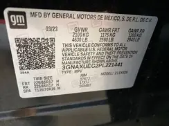 3GNAXUEG2PL221441 2023 CHEVROLET EQUINOX