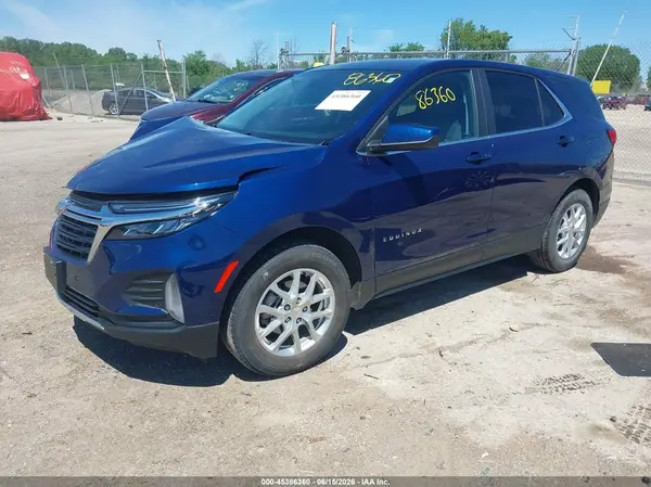 3GNAXUEV5NL296887 2022 CHEVROLET EQUINOX - Image 2