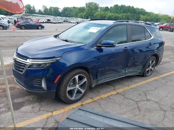 3GNAXUEV6NL162535 2022 CHEVROLET EQUINOX - Image 2
