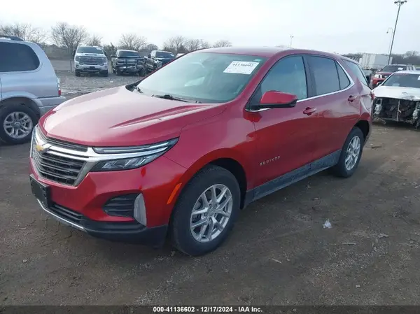 3GNAXUEV9NL164909 2022 CHEVROLET EQUINOX - Image 2