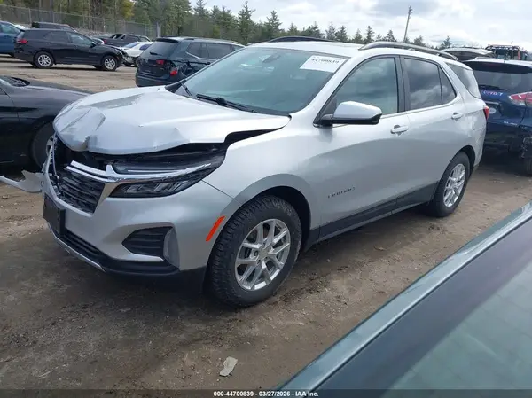 3GNAXUEV9NL273483 2022 CHEVROLET EQUINOX - Image 2