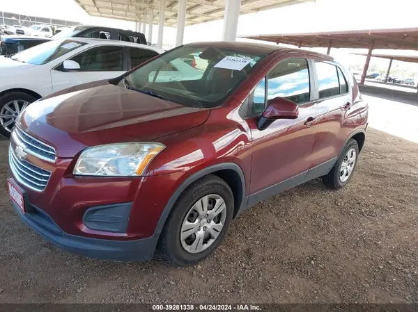 3GNCJKSB6GL263201 2016 CHEVROLET TRAX - Image 2