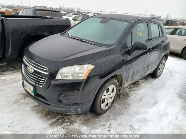 3GNCJKSB8GL228286 2016 CHEVROLET TRAX - Image 2