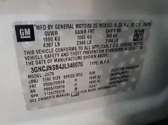 3GNCJNSB4JL348076 2018 CHEVROLET TRAX