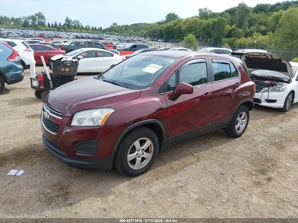 3GNCJNSB6GL226604 2016 CHEVROLET TRAX - Image 2