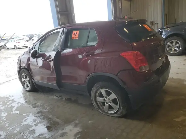 3GNCJNSB9GL267843 2016 CHEVROLET TRAX - Image 2