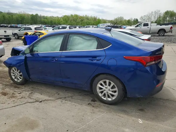 3KPC24A60NE187708 2022 HYUNDAI ACCENT - Image 2