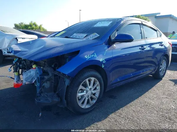 3KPC24A64NE173407 2022 HYUNDAI ACCENT - Image 2
