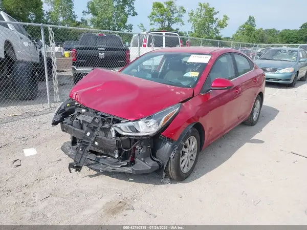 3KPC24A68NE166203 2022 HYUNDAI ACCENT - Image 2