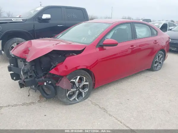 3KPF24AD0ME346625 2021 KIA FORTE - Image 2
