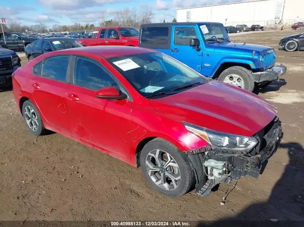 3KPF24AD6KE056399 2019 KIA FORTE - Image 1