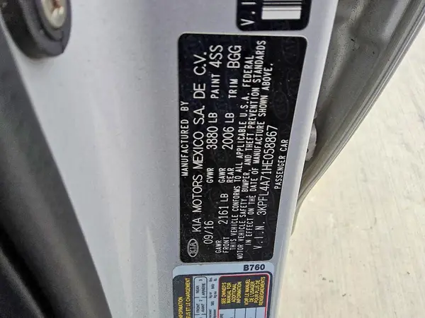 3KPFL4A71HE058867 2017 KIA FORTE - Image 5