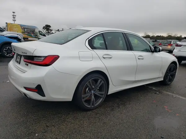 2020 BMW 3 Series COPART lot 91492895 auction photo 3