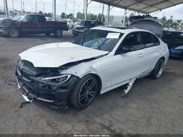 3MW5U7J08M8B65417 2021 BMW 3ER - Image 2