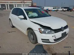 3VW217AU0GM009186 2016 VOLKSWAGEN GOLF