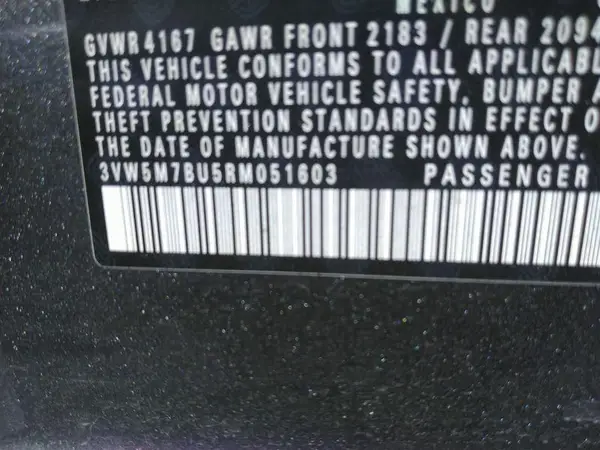 3VW5M7BU5RM051603 2024 VOLKSWAGEN JETTA - Image 8