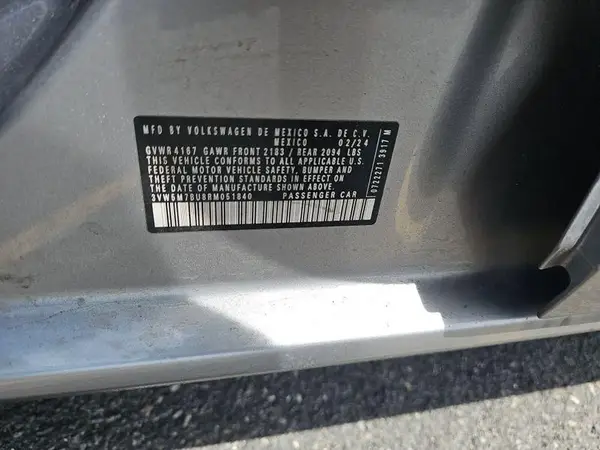 3VW5M7BU8RM051840 2024 VOLKSWAGEN JETTA - Image 2