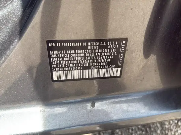 3VW5M7BU9RM050695 2024 VOLKSWAGEN JETTA - Image 8