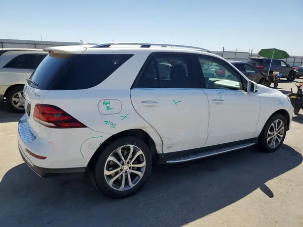 2016 MERCEDES-BENZ GLE COPART lot 69445625 auction photo 3