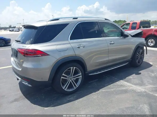 2021 MERCEDES-BENZ GLE IAAI lot 43110443 auction photo 4
