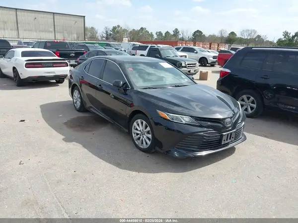 4T1B11HK5KU245062 2019 TOYOTA CAMRY - Image 1