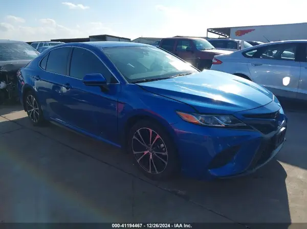 4T1B11HK6KU292696 2019 TOYOTA CAMRY - Image 1