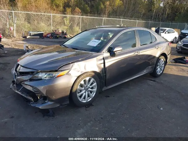 4T1B11HK6KU826019 2019 TOYOTA CAMRY - Image 2