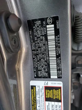 4T1BD1FKXHU203750 2017 TOYOTA CAMRY - Image 8