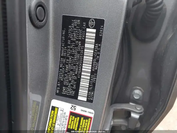 4T1DAACK0SU513015 2025 TOYOTA CAMRY - Image 8