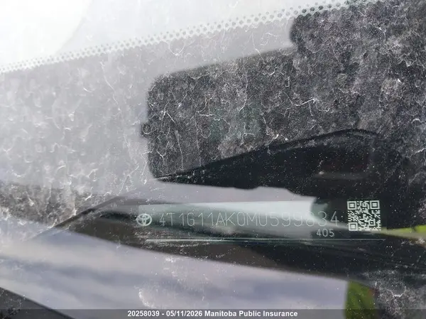 4T1G11AK0MU599834 2021 TOYOTA CAMRY - Image 8
