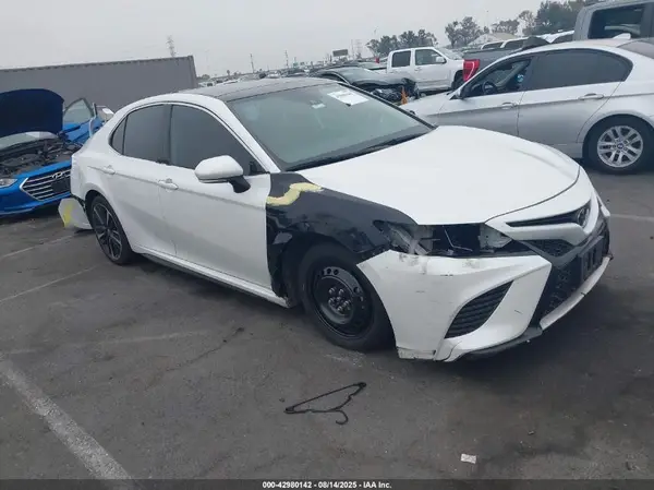 4T1K61AK3LU980832 VIN - 2020 TOYOTA CAMRY XSE WHITE 2.5L I-4 DI