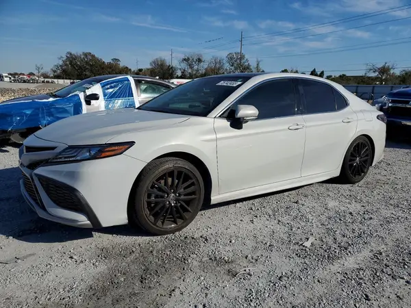 4T1K61AKXNU010463 VIN - 2022 TOYOTA CAMRY XSE WHITE 2.5L 4 | Car
