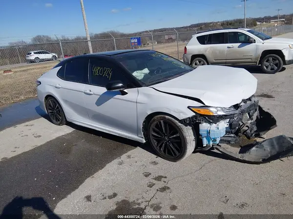4T1KZ1AK1LU038317 VIN - 2020 TOYOTA CAMRY XSE V6 WHITE 3.5L V-6 DI