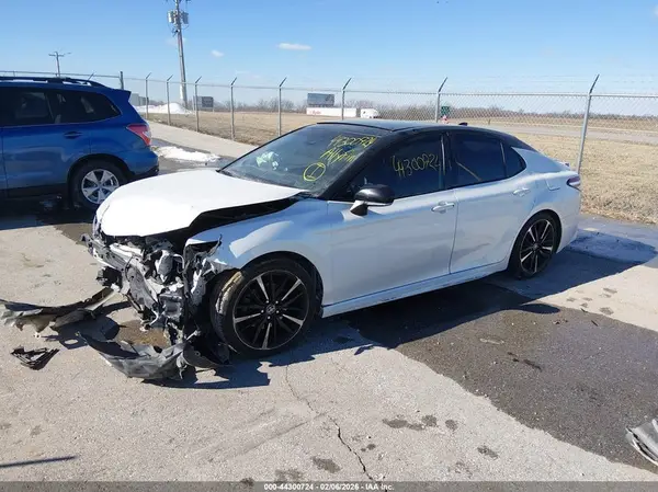 4T1KZ1AK1LU038317 VIN - 2020 TOYOTA CAMRY XSE V6 WHITE 3.5L V-6 DI