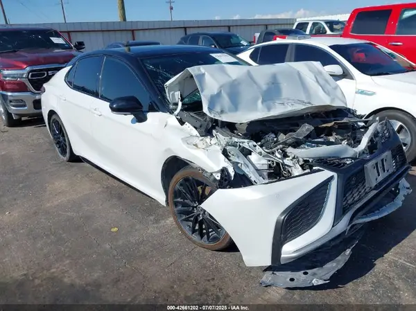 4T1KZ1AK1MU048248 VIN - 2021 TOYOTA CAMRY XSE V6 WHITE 3.5L V-6 DI