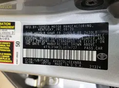 4T1L31AK2LU014727 2020 TOYOTA CAMRY
