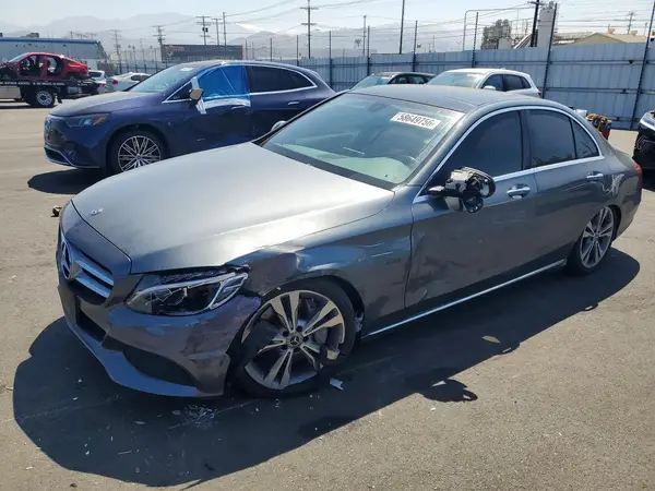 55SWF4HB2JU259306 2018 MERCEDES-BENZ C-KLASSE - Image 1
