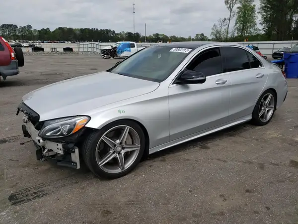 55SWF4JB0HU182035 2017 MERCEDES-BENZ C-KLASSE - Image 1