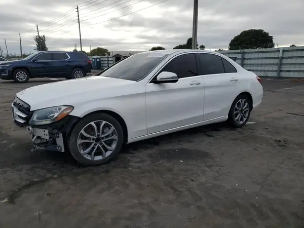 55SWF4JB0HU215633 2017 MERCEDES-BENZ C-KLASSE - Image 1