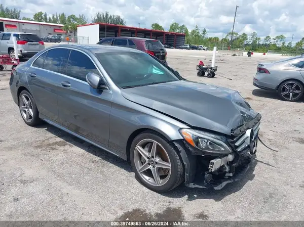 55SWF4JB0JU250663 2018 MERCEDES-BENZ C-KLASSE - Image 1