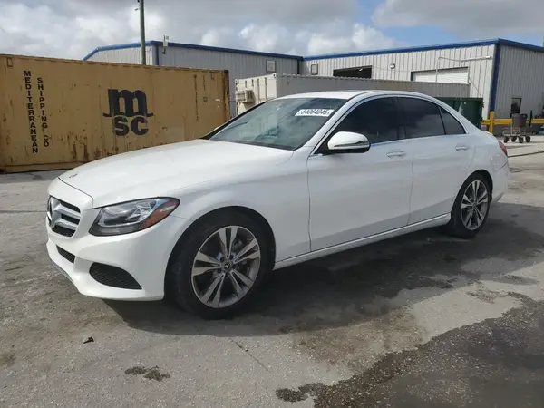 55SWF4JB0JU259458 2018 MERCEDES-BENZ C-KLASSE - Image 1