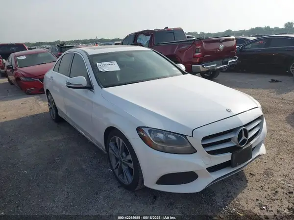 55SWF4JB0JU263607 2018 MERCEDES-BENZ C-KLASSE - Image 1
